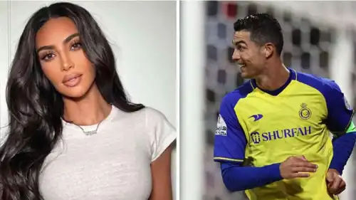 كريستيانو رونالدو وكيم كارداشيان