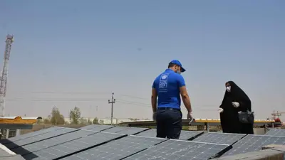  مشروع للطاقة الشمسية في النجف