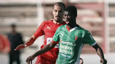 من مباراة مولودية الجزائر وأولمبي الشلف