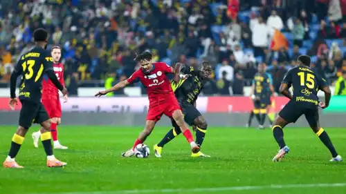 مباراة ضمك والاتحاد في دوري روشن