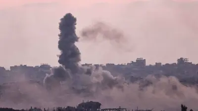 قصف إسرائيلي سابق على غزة