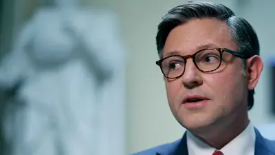 رئيس مجلس النواب الأمريكي مايك جونسون