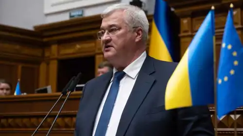 وزير خارجية أوكرانيا أندريه سيبيا