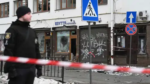 عنصر من الشرطة الأوكرانية