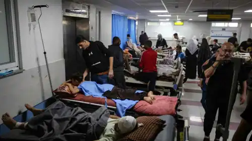 أحد مستشفيات غزة