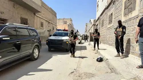 انتشار أمني لقوات وزارة الداخلية السورية