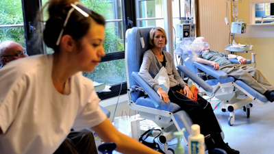 عيادة لعلاج مرضى السرطان في فرنسا