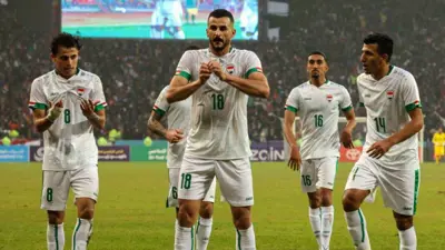 أيمن حسين نجم منتخب العراق