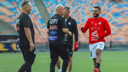 حسام حسن ومحمد صلاح
