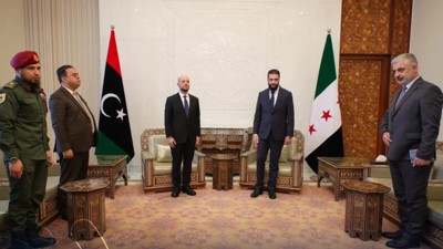 وفد ليبي في دمشق