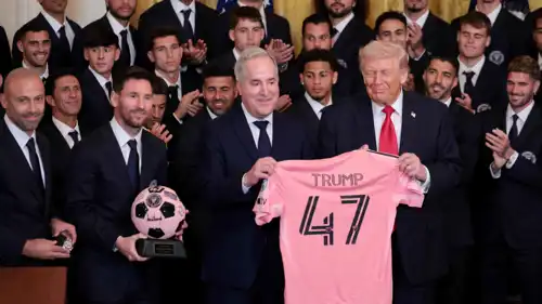 احتفالية إنتر ميامي في البيت الأبيض