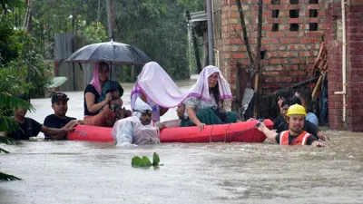 محاولة إنقاذ السكان 