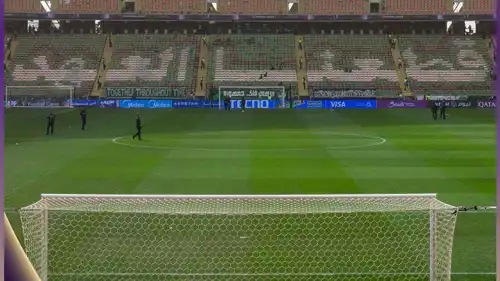 أجواء ستاد مدينة الملك عبدالله الرياضية قبل المباراة