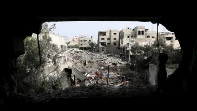 مشهد من غزة