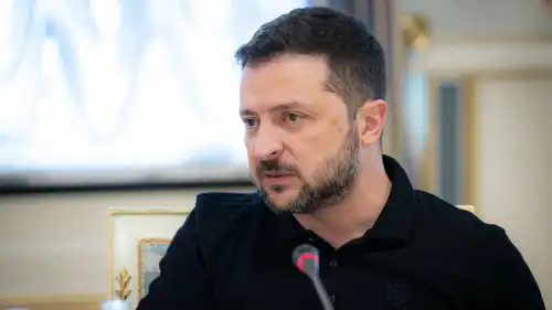 الرئيس الأوكراني فولودمير زيلينسكي