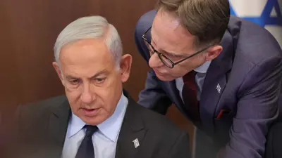 رئيس الوزراء الإسرائيلي بنيامين نتنياهو