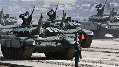 عناصر وآليات تابعة للجيش الروسي