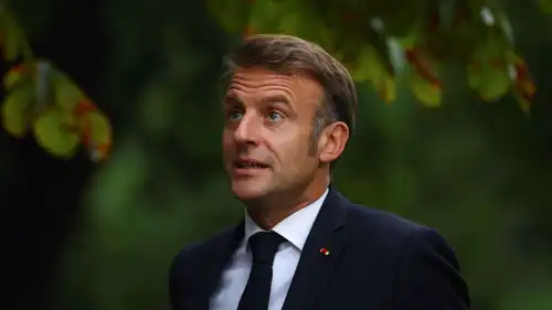 الرئيس الفرنسي إيمانويل ماكرون