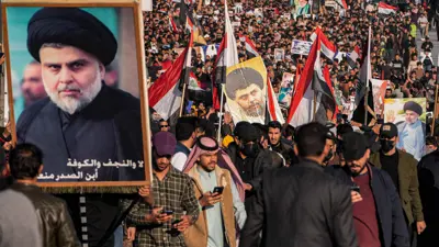 مسيرة لأنصار الصدر