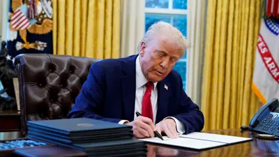 الرئيس الأمريكي دونالد ترامب 