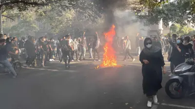 مظاهرات سابقة ضد النظام الإيراني