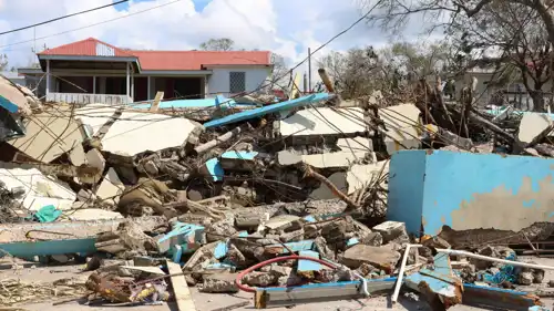 أضرار الإعصار في جامايكا