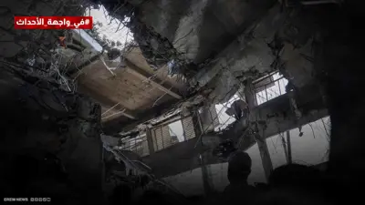 مبنى مدمر في إيران