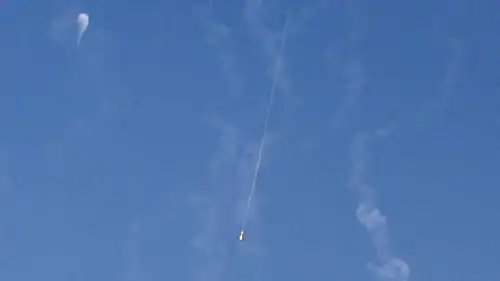 صاروخ إيراني في سماء الأردن