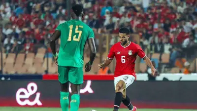 من مباراة مصر وموريتانيا السابقة