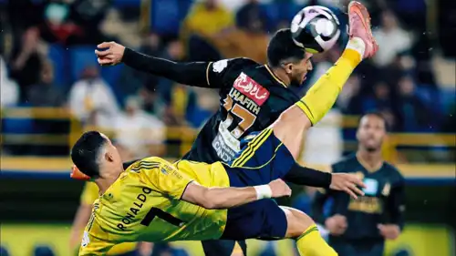 كريستيانو رونالدو في مباراة النصر والخليج