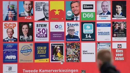 لوحات انتخابية في هولندا