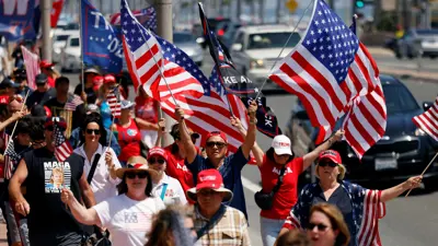 مظاهرات مساندة لترامب في أمريكا
