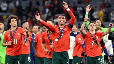 رونالدو قاد البرتغال لتتويج قاري ثالث