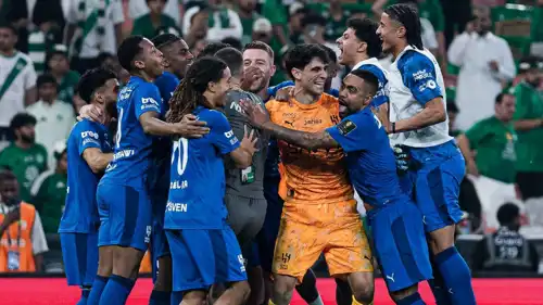 لاعبو الهلال السعودي