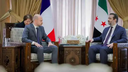 الشيباني ونظيره الفرنسي