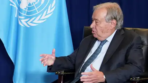 الأمين العام للأمم المتحدة أنطونيو غوتيريش