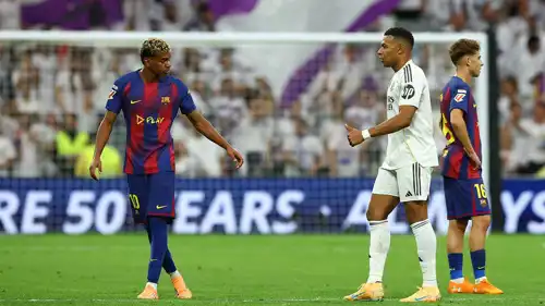 مبابي ولامين يامال في الكلاسيكو