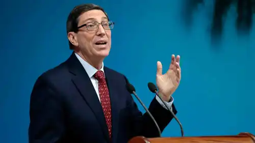  وزير الخارجية الكوبي برونو رودريغيز 