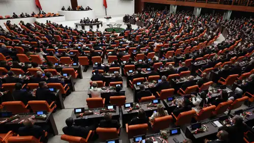 لقطة سابقة من البرلمان التركي