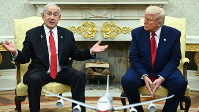 دونالد ترامب وبنيامين نتنياهو