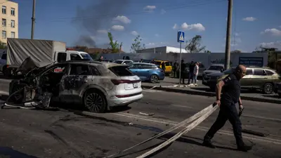 من الهجوم الروسي الأخير على خاركيف