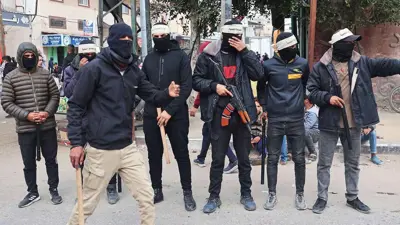 عناصر مسلحة في غزة