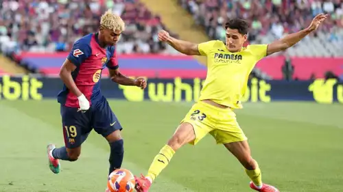 مواجهة سابقة بين برشلونة وفياريال