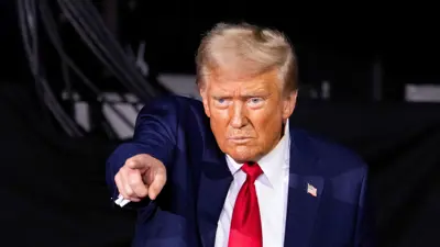 ترامب في تجمع انتخابي