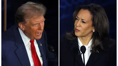 كامالا هاريس ودونالد ترامب