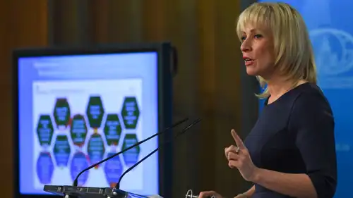 المتحدثة باسم وزارة الخارجية الروسية ماريا زاخاروفا