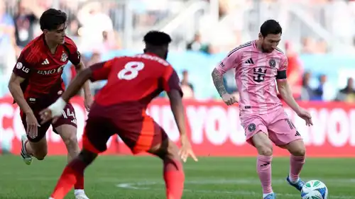 مباراة إنتر ميامي وتورنتو في الدوري الأمريكي