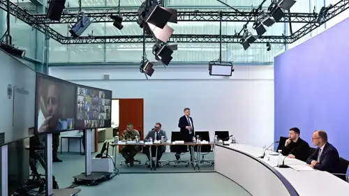 خلال المؤتمر الأوروبي الأوكراني قبيل قمة ألاسكا المرتقبة