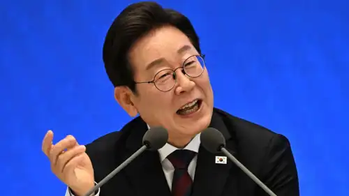 الرئيس الكوري الجنوبي، لي جاي ميونغ
