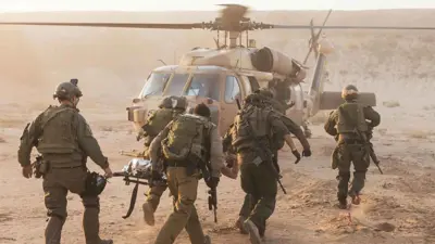 عملية إخلاء جنود إسرائيليين من غزة